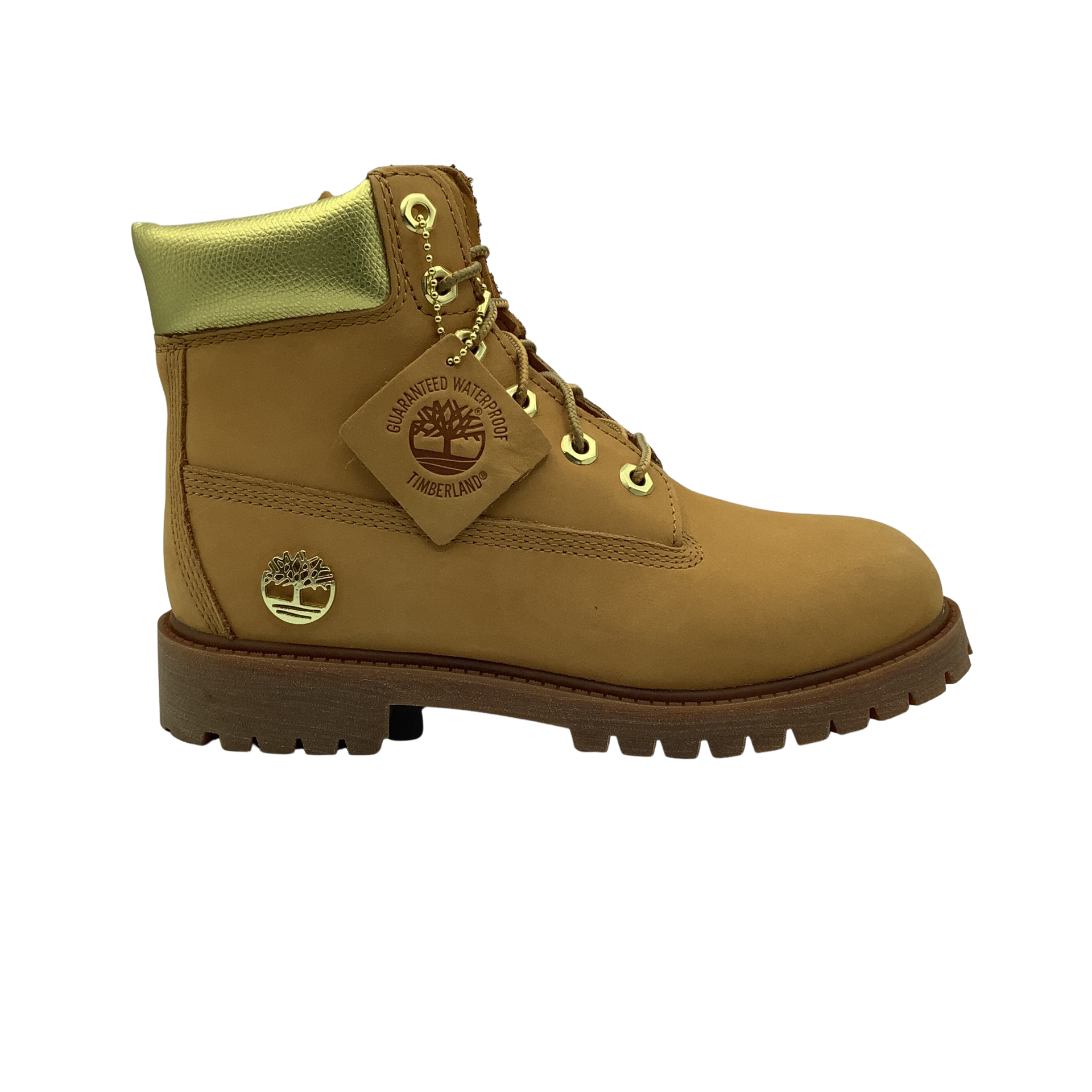 Gold timberland boots deals