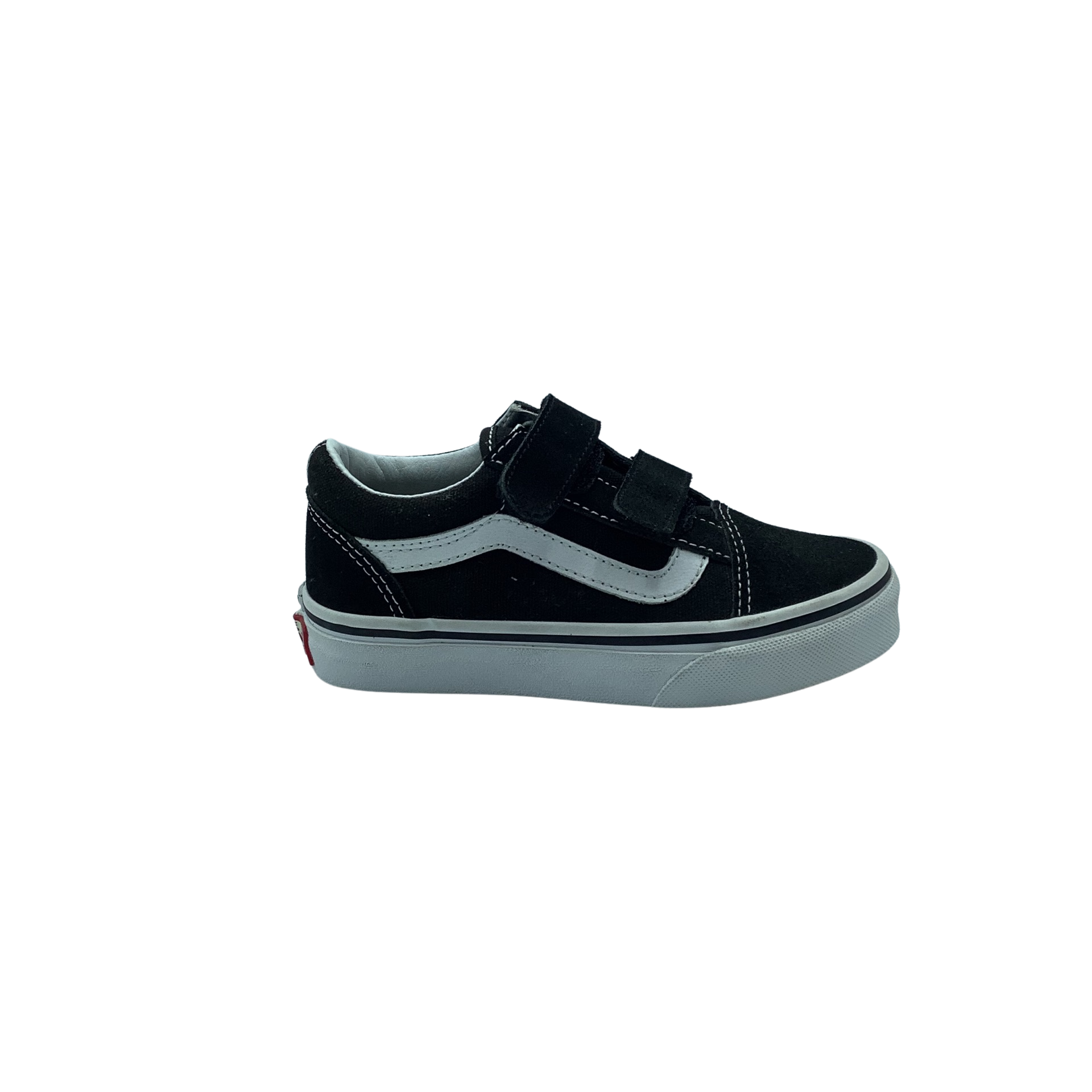 Kids black top old skool vans