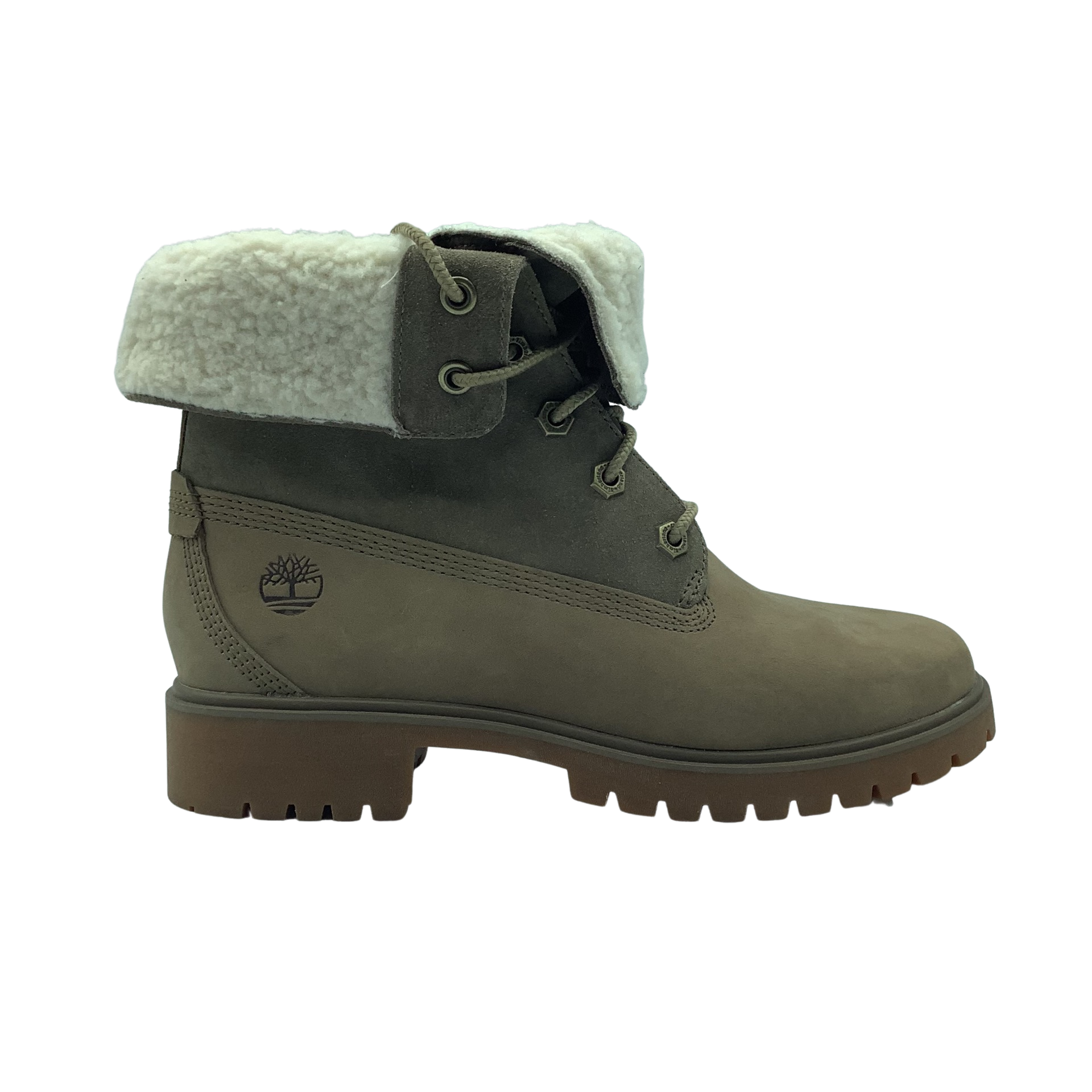 Timberland teddy fleece on sale fold down boots