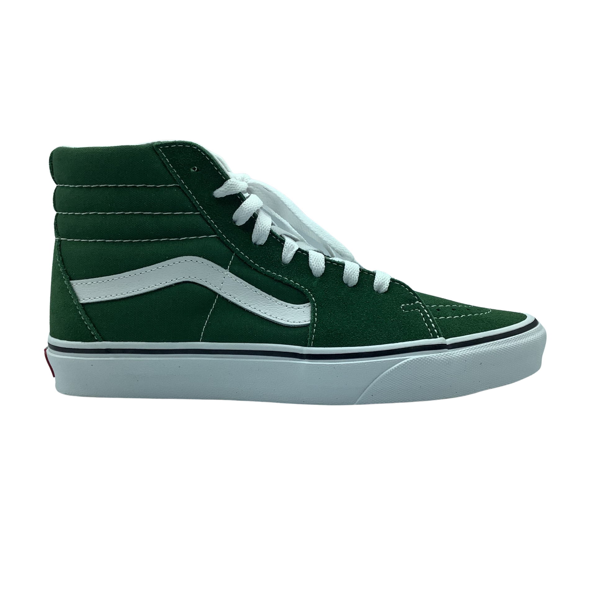 Khaki green sales high top vans