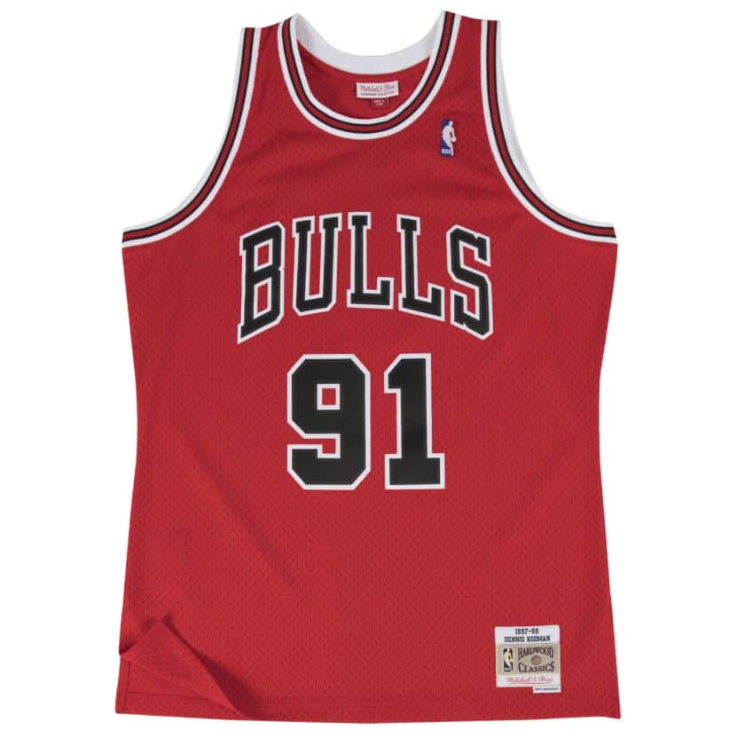 Mitchell & Ness NBA JERSEY CHICAGO BULLS #91