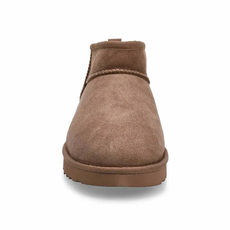 UGG Classic Ultra Mini — Beige and Brown (Women's)