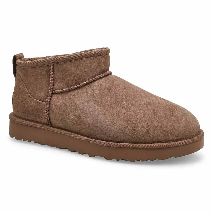 UGG Classic Ultra Mini — Beige and Brown (Women's)