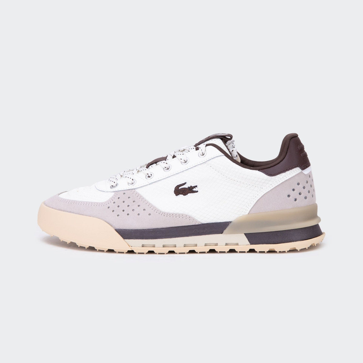 Lacoste Slam Break 226 1 SMA — Blanc cassé et Brun (Homme)