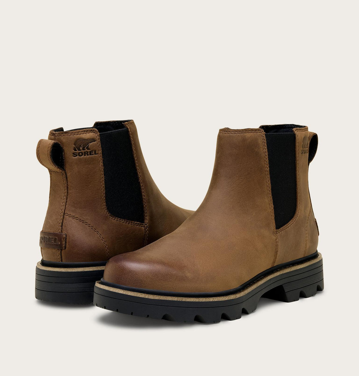 SOREL Revel RD Chelsea Waterproof Boot — Brown (Women's)