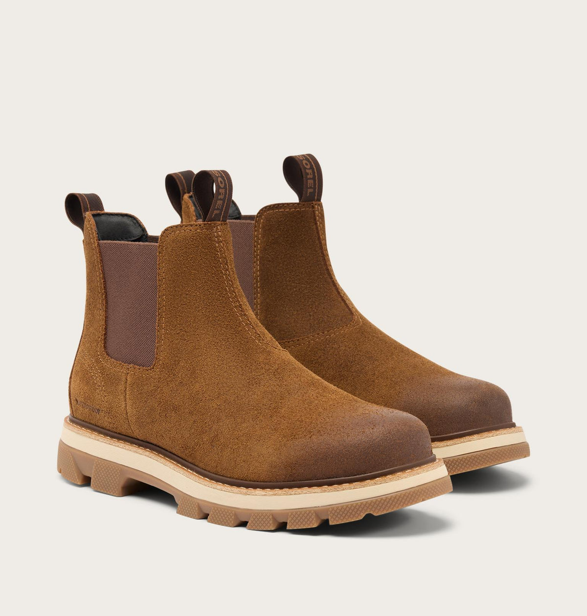 SOREL Lark-47 Chelsea Waterproof Boot — Brun (Homme)