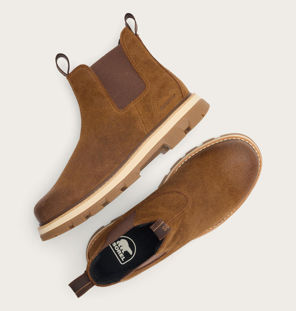 SOREL Lark-47 Chelsea Waterproof Boot — Brun (Homme)