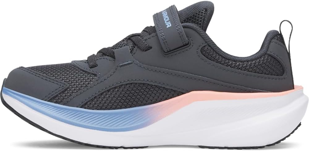 Under Armour UA Charged+ Assert 11 (Bébé) — Gris et rose