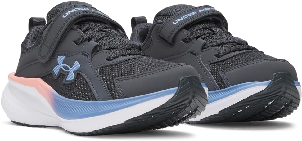 Under Armour UA Charged+ Assert 11 (Bébé) — Gris et rose