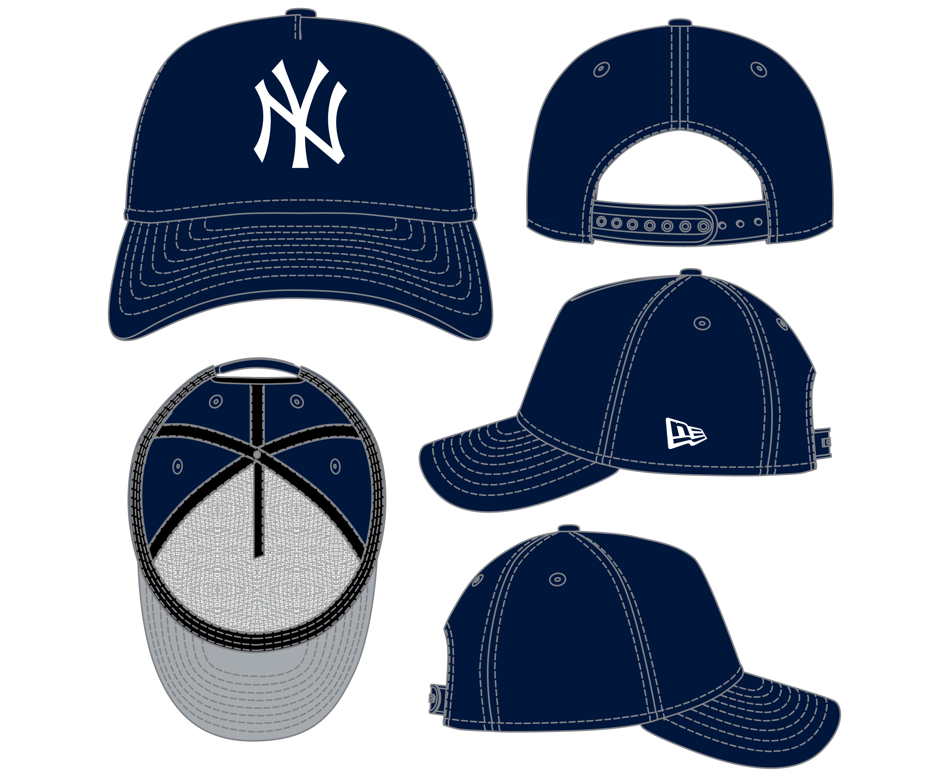New Era NEW YORK YANKEES  (A-FRAME)