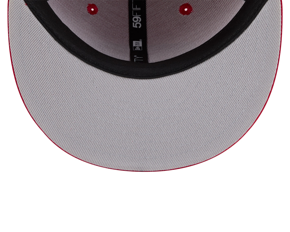New Era San Francisco 49ers 59FIFTY Fitted — Rouge