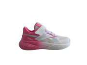 Reebok rushwind — Blanc et rose (Femme)