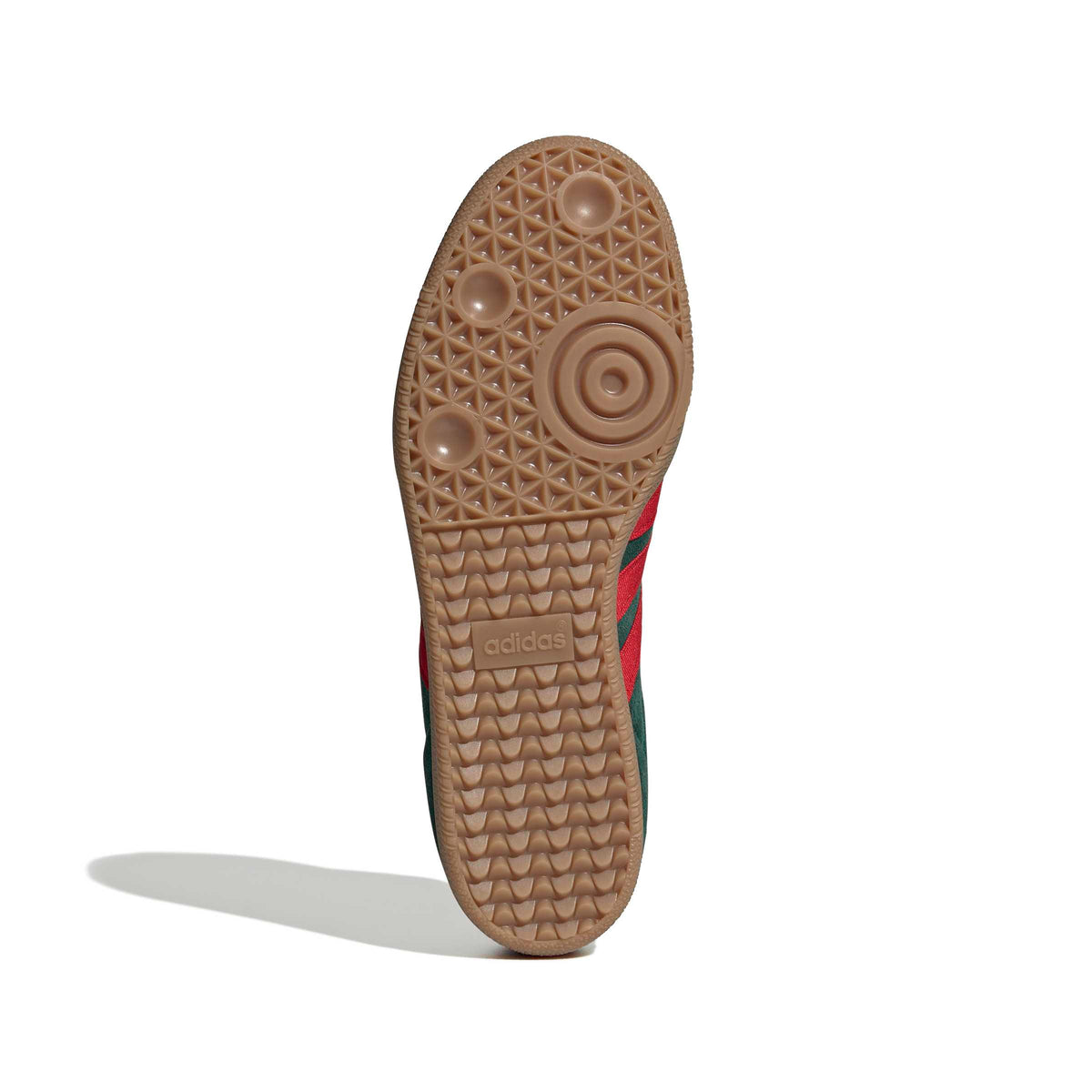 Adidas Samba OG — Green and Red (Men's)