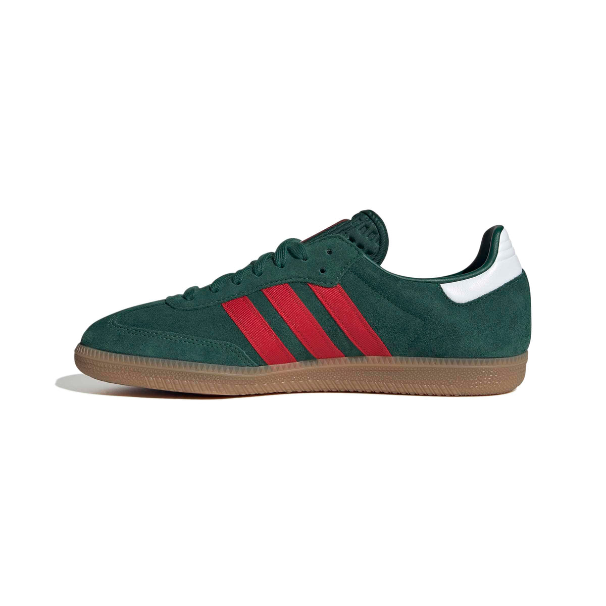 Adidas Samba OG — Green and Red (Men's)