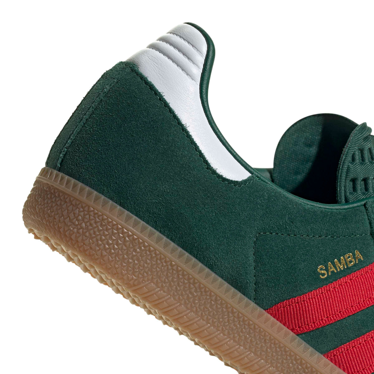 Adidas Samba OG — Green and Red (Men's)