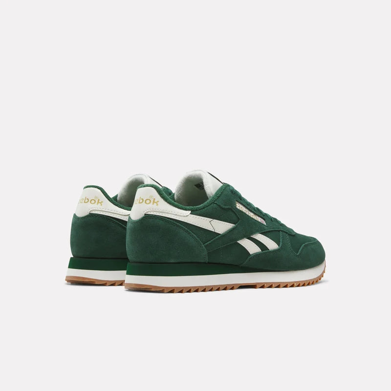 Reebok Classic Leather ripple — Vert (Homme)