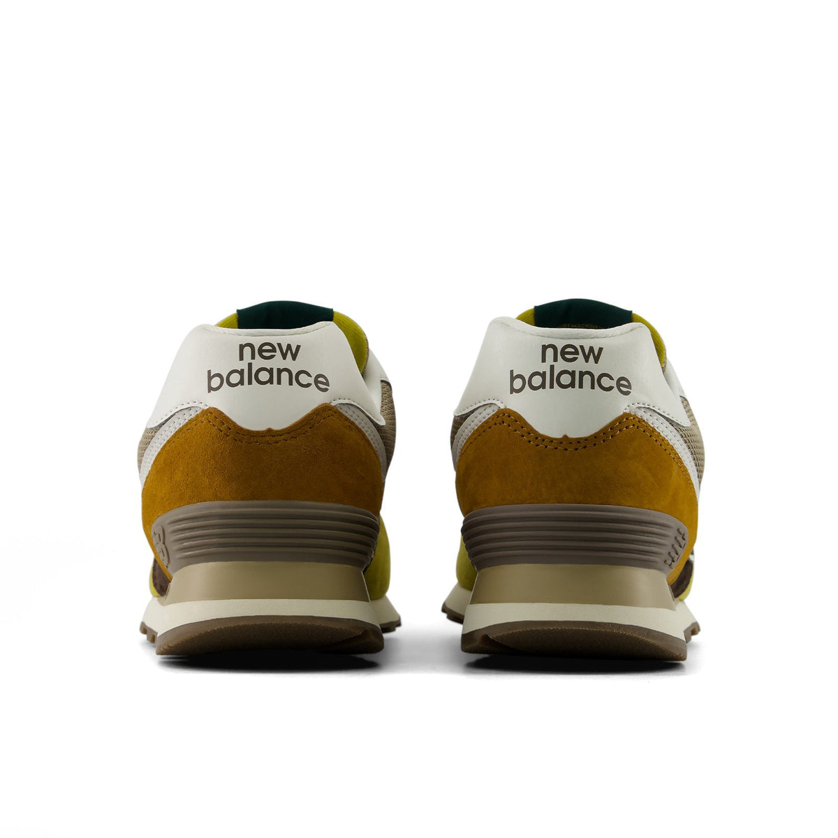 New Balance 574 — Brun et jaune (Homme)