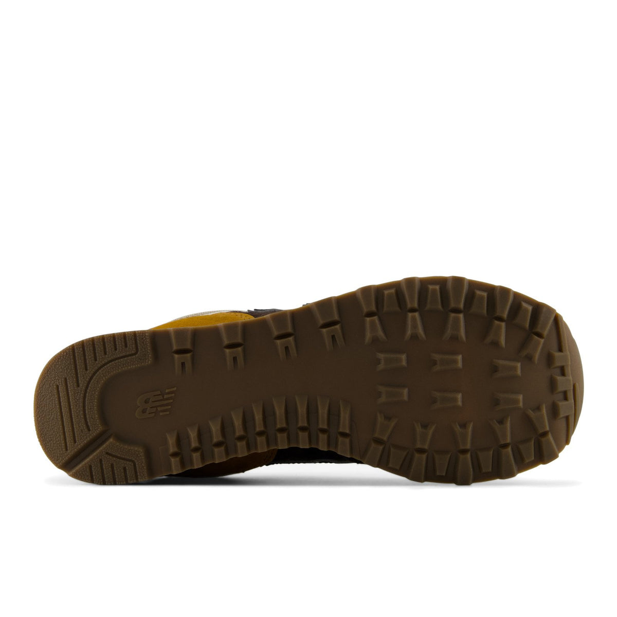 New Balance 574 — Brun et jaune (Homme)
