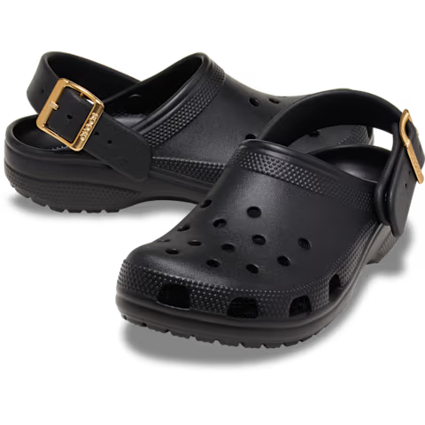 Crocs Classic metallic buckle Clog W