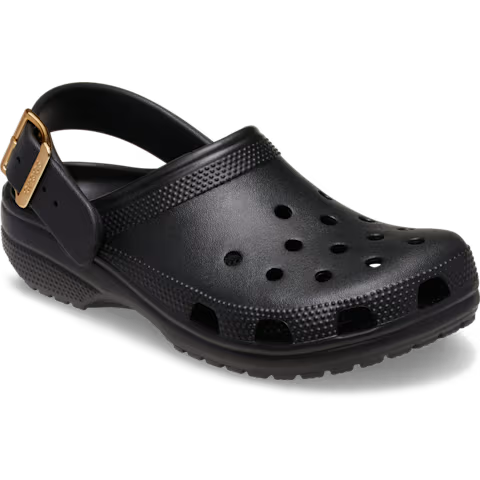 Crocs Classic metallic buckle Clog W