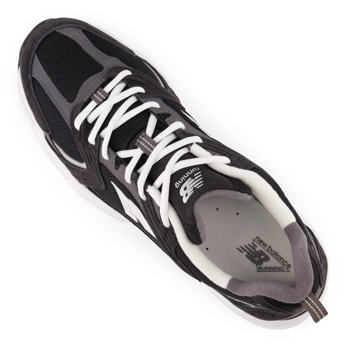 New Balance 530 — Noir et Blanc (Homme)