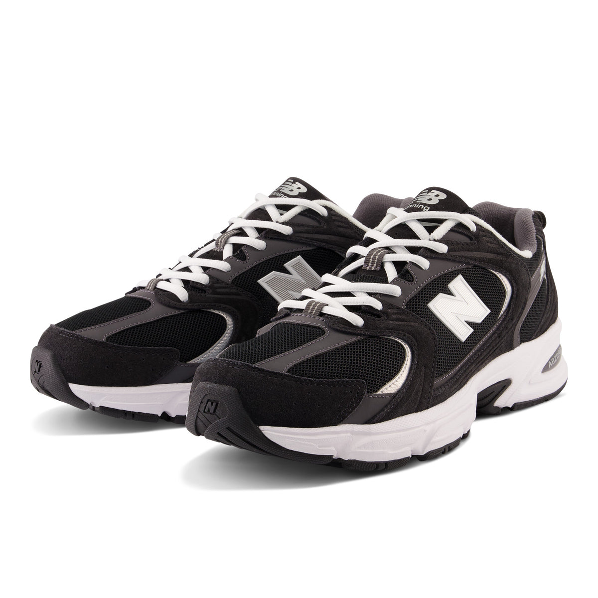 New Balance 530 — Noir et Blanc (Homme)