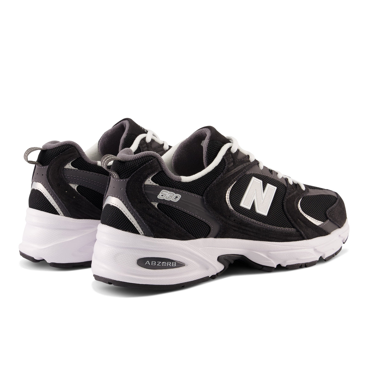 New Balance 530 — Noir et Blanc (Homme)