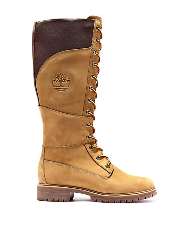 Timberland Jayne 14-Inch Waterproof Side-Zip Boot — Wheat (Women)