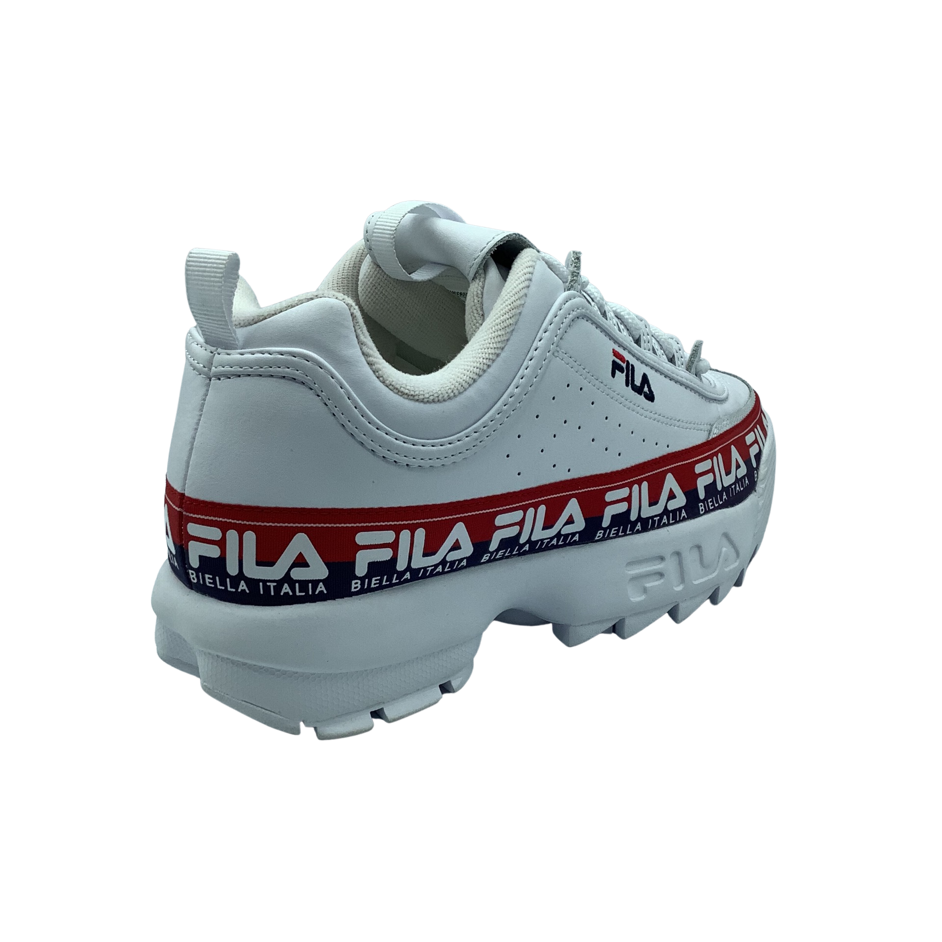 Fila disruptor 2025 white red