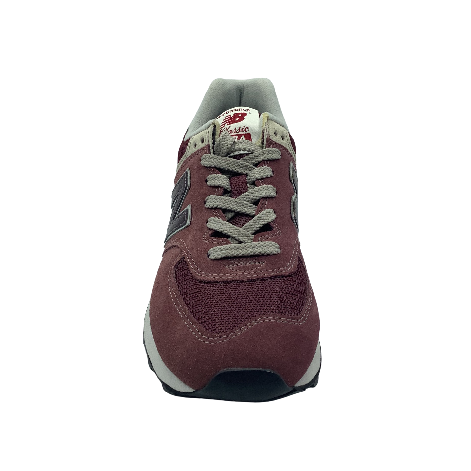 New balance 574 burgundy cheap classic